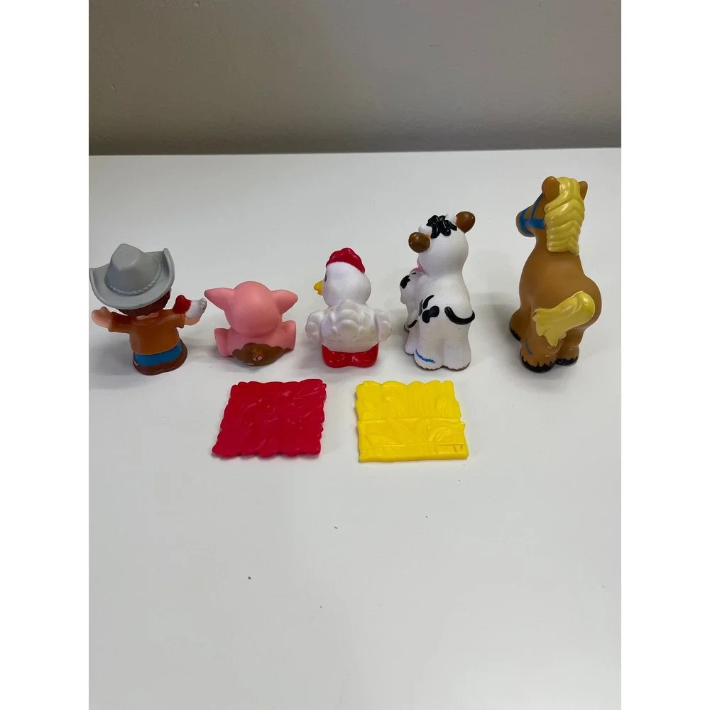 Fisher Price‎ Little People Farm Animal Cow Pig Horse Chicken Food Replacement